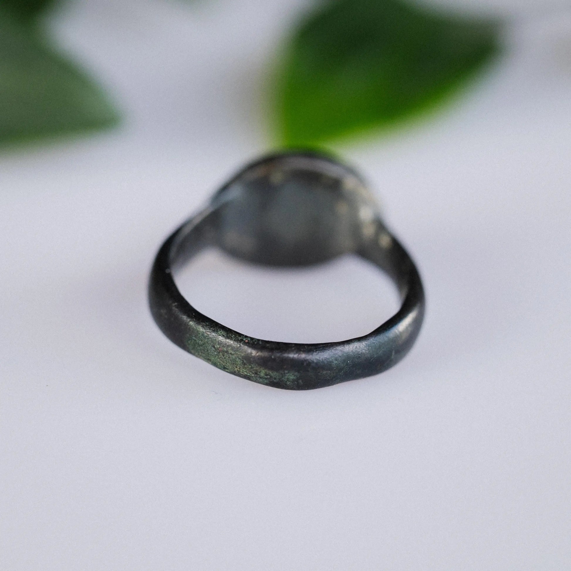 'Roderic' - Medieval Bronze Ring (12th C. CE) EU 48 / US 4¼ Aurora Antiqua