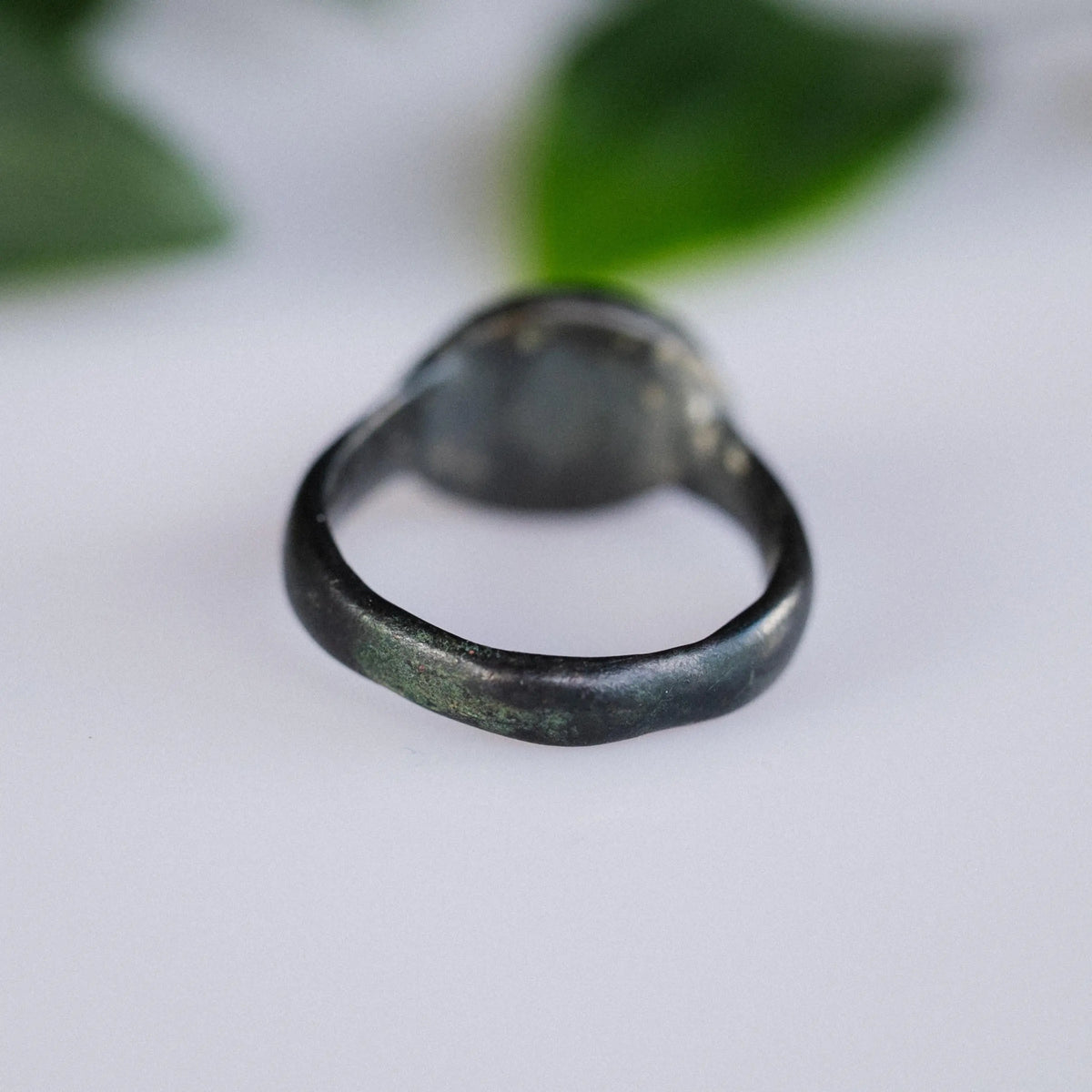 Medieval Bronze Ring 'Roderic' (12th c. CE) EU 48/US 4.25