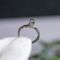 'Leontios' - Medieval Silver Ring  (12th–15th C. CE) EU 58 / US 8.5 Aurora Antiqua