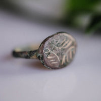 'Vernax' - Medieval Bronze Ring (9th–12th C. CE) EU 49 / US 5 Aurora Antiqua
