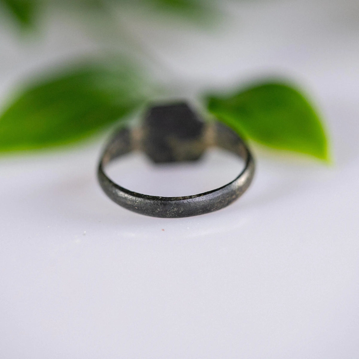 Roman Bronze Ring 'Fuscus' (3rd Century AD) EU 56/US 7.5