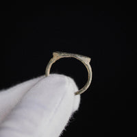 ‘Oval of Benoit’ - Medieval Bronze Ring  (12th–15th C. CE) EU 54 / US 7 Aurora Antiqua