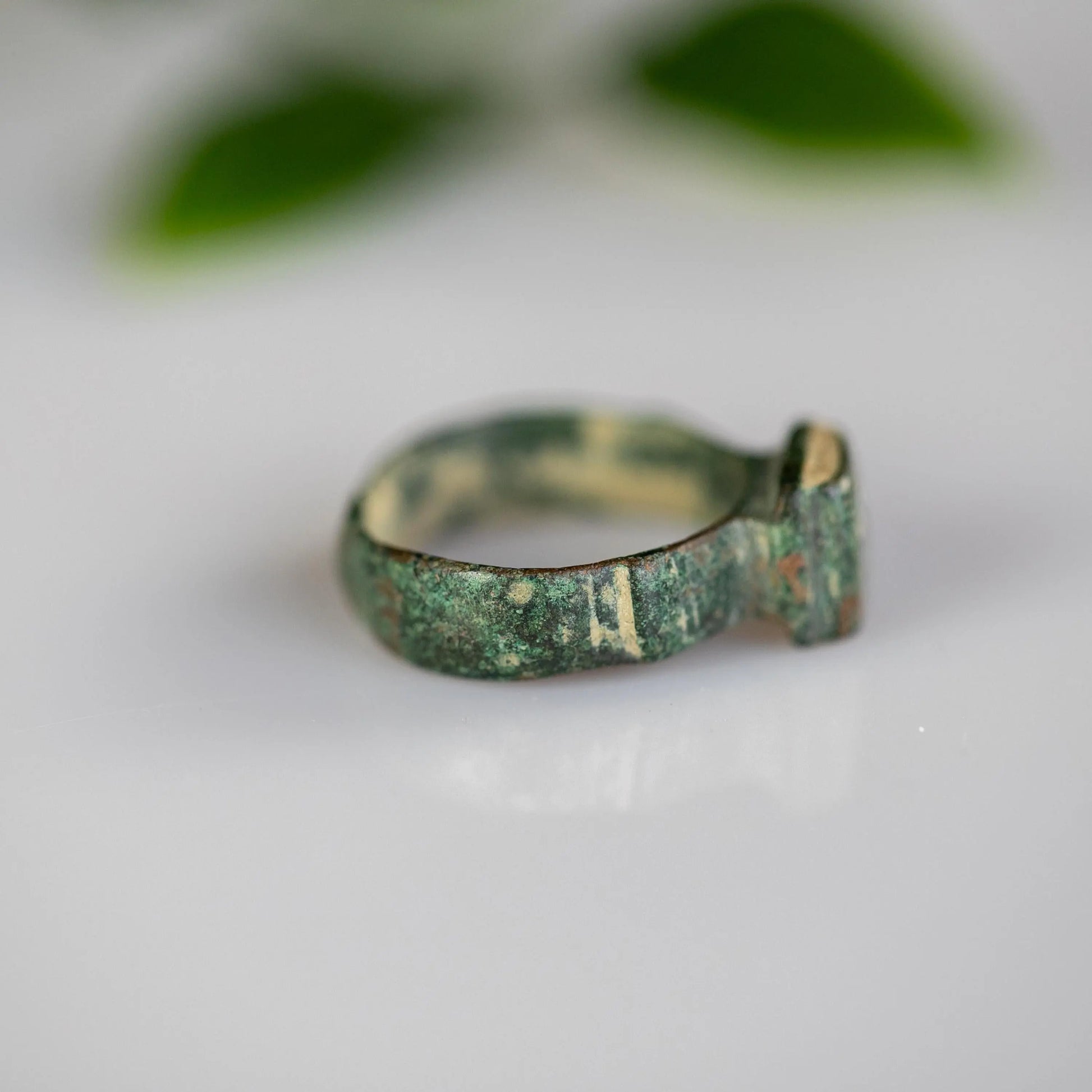 'Maximus' - Late Roman–Medieval Bronze Ring (4th–10th C. CE)  EU 59,5 / US 9 Aurora Antiqua