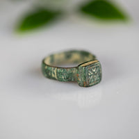 'Maximus' - Late Roman–Medieval Bronze Ring (4th–10th C. CE)  EU 59,5 / US 9 Aurora Antiqua