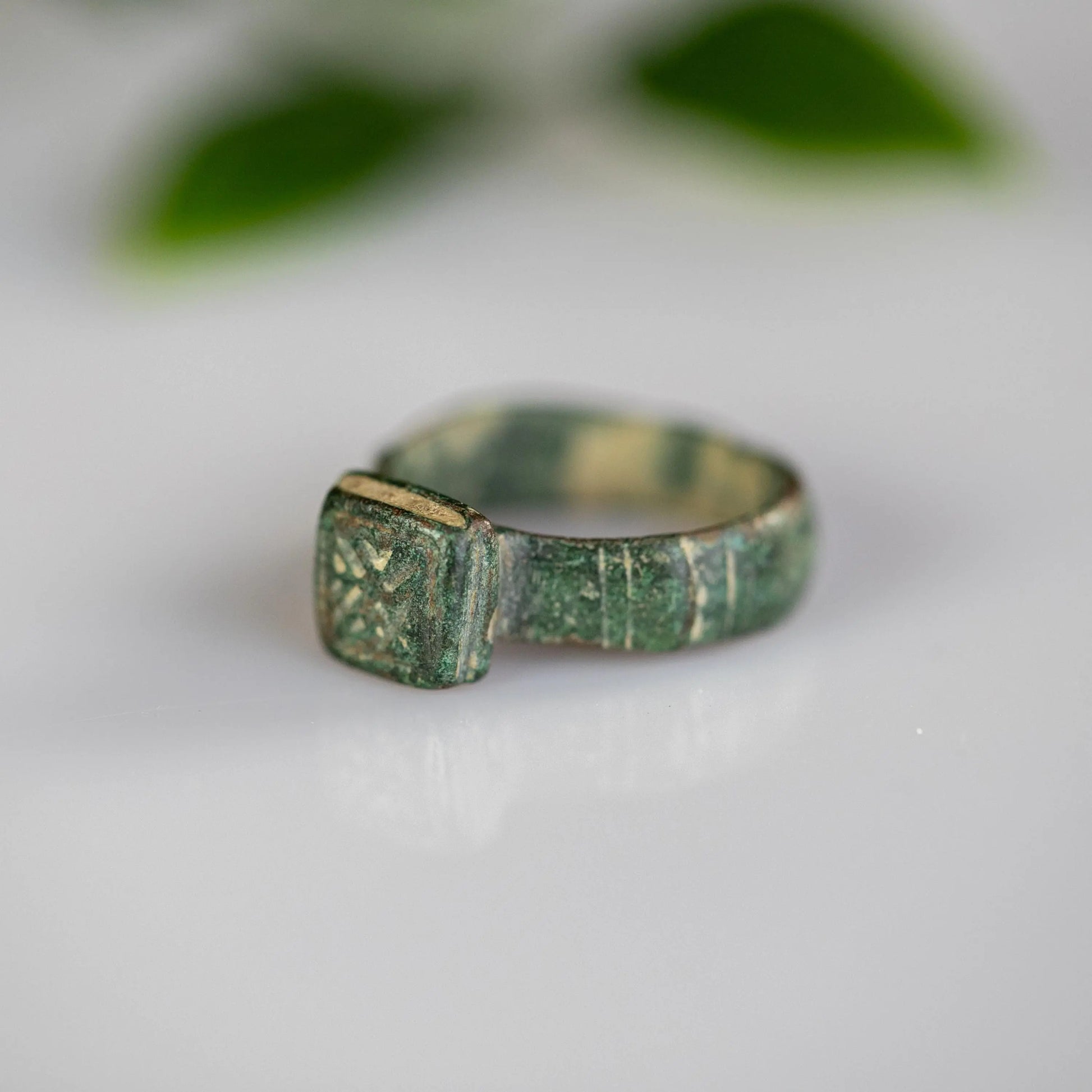 'Maximus' - Late Roman–Medieval Bronze Ring (4th–10th C. CE)  EU 59,5 / US 9 Aurora Antiqua