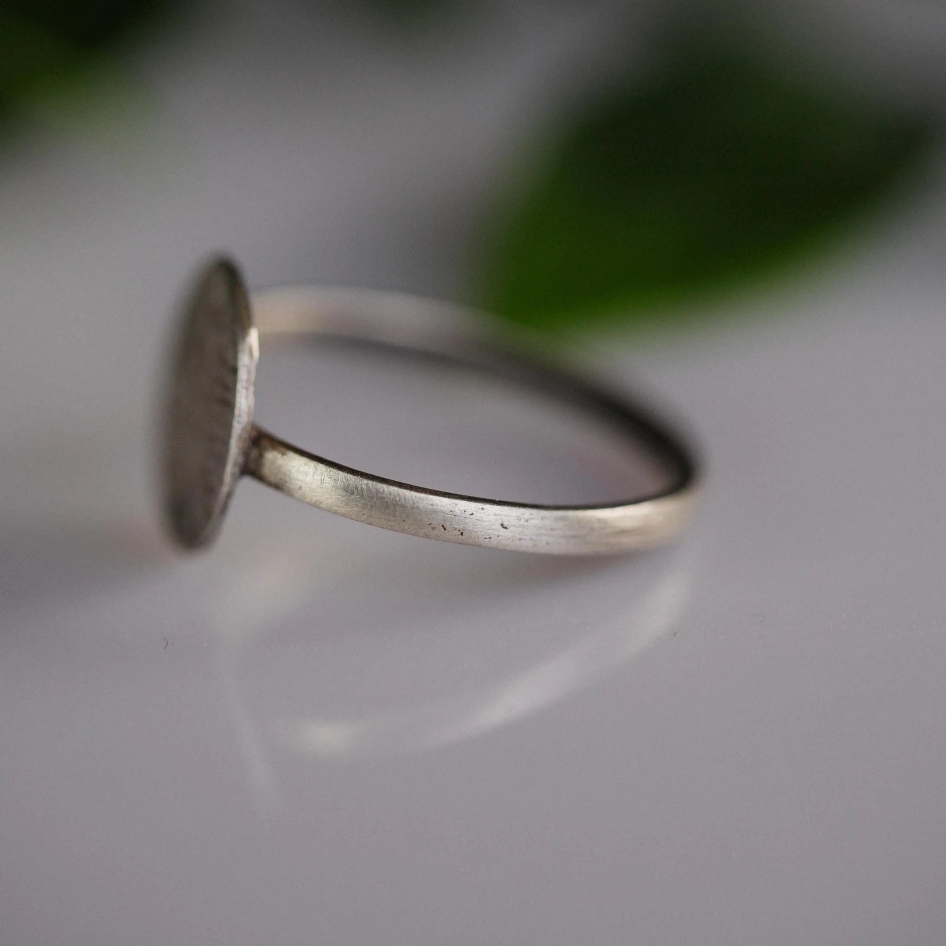 'Bethlehem' - Medieval Crusader Silver Ring (12th–13th CE) US 10 / EU 62.5 Aurora Antiqua