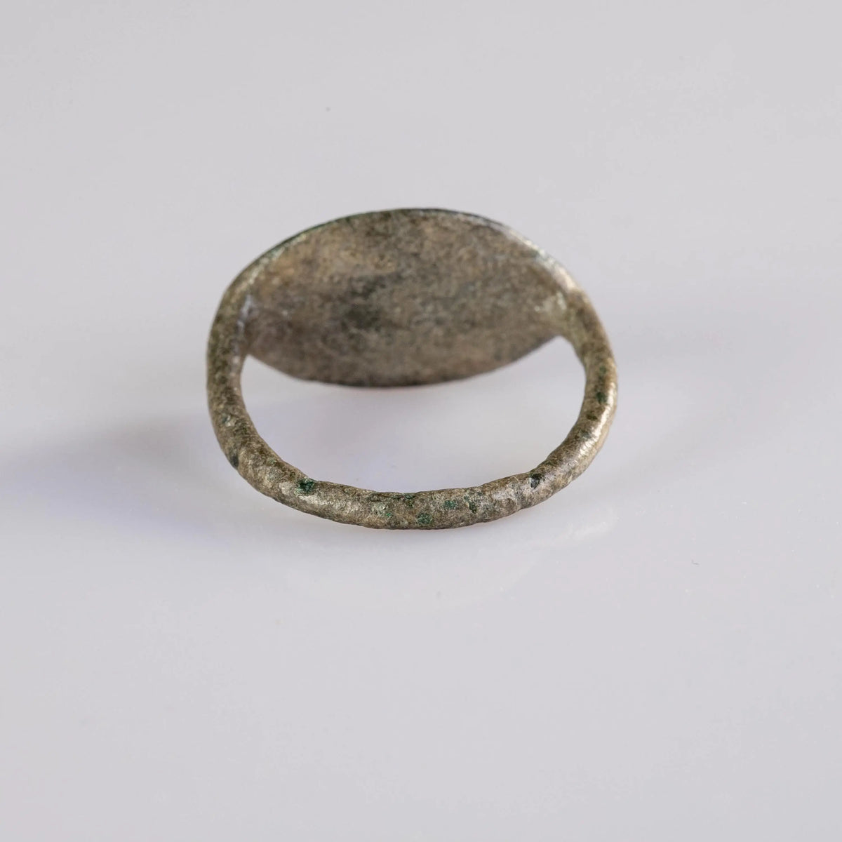 Greek Bronze Ring 'Iphios' (5th c. BCE) EU 60/US 9.5