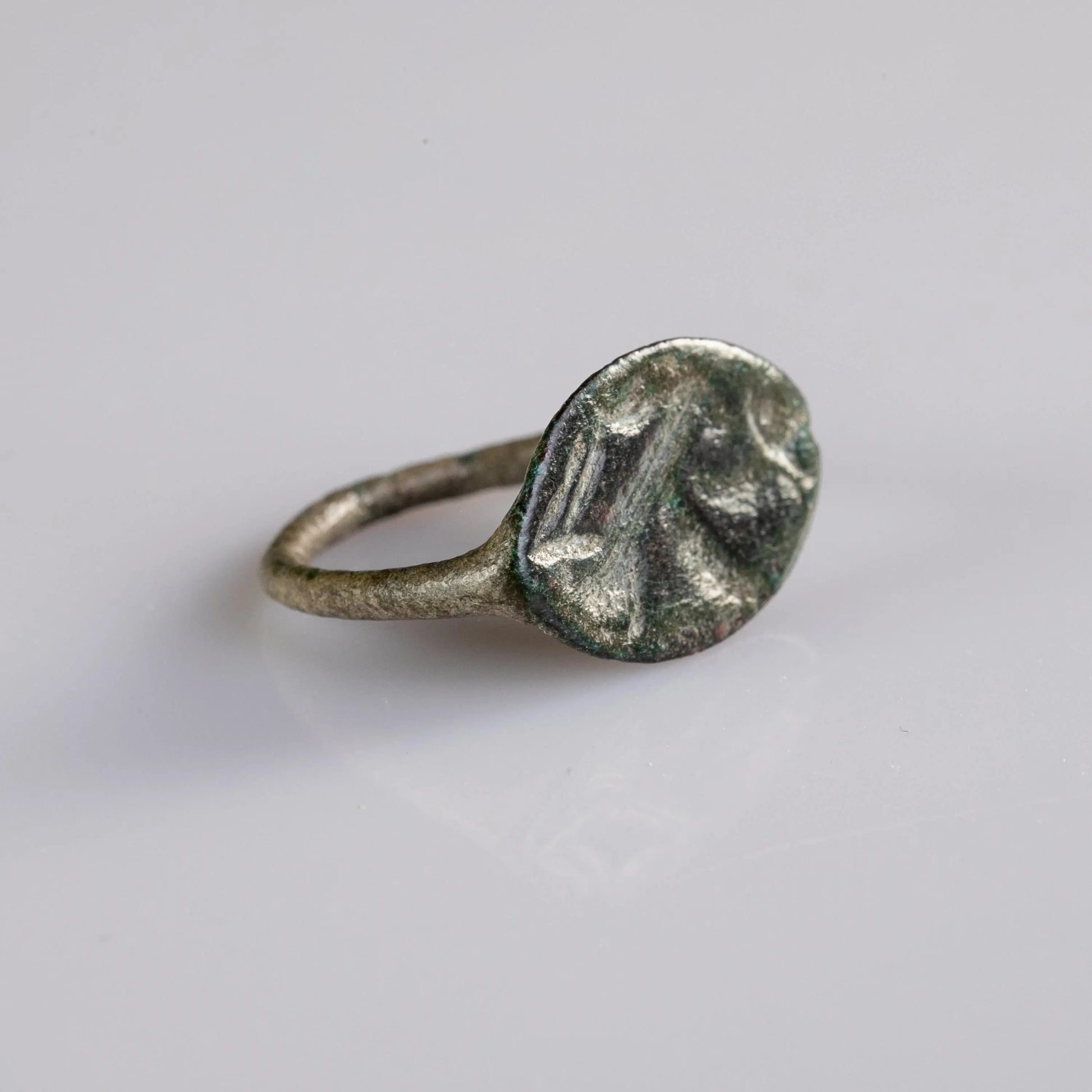 'Iphios' - Greek Bronze Ring (5th C. BCE)  EU 60 / US 9.5 Aurora Antiqua