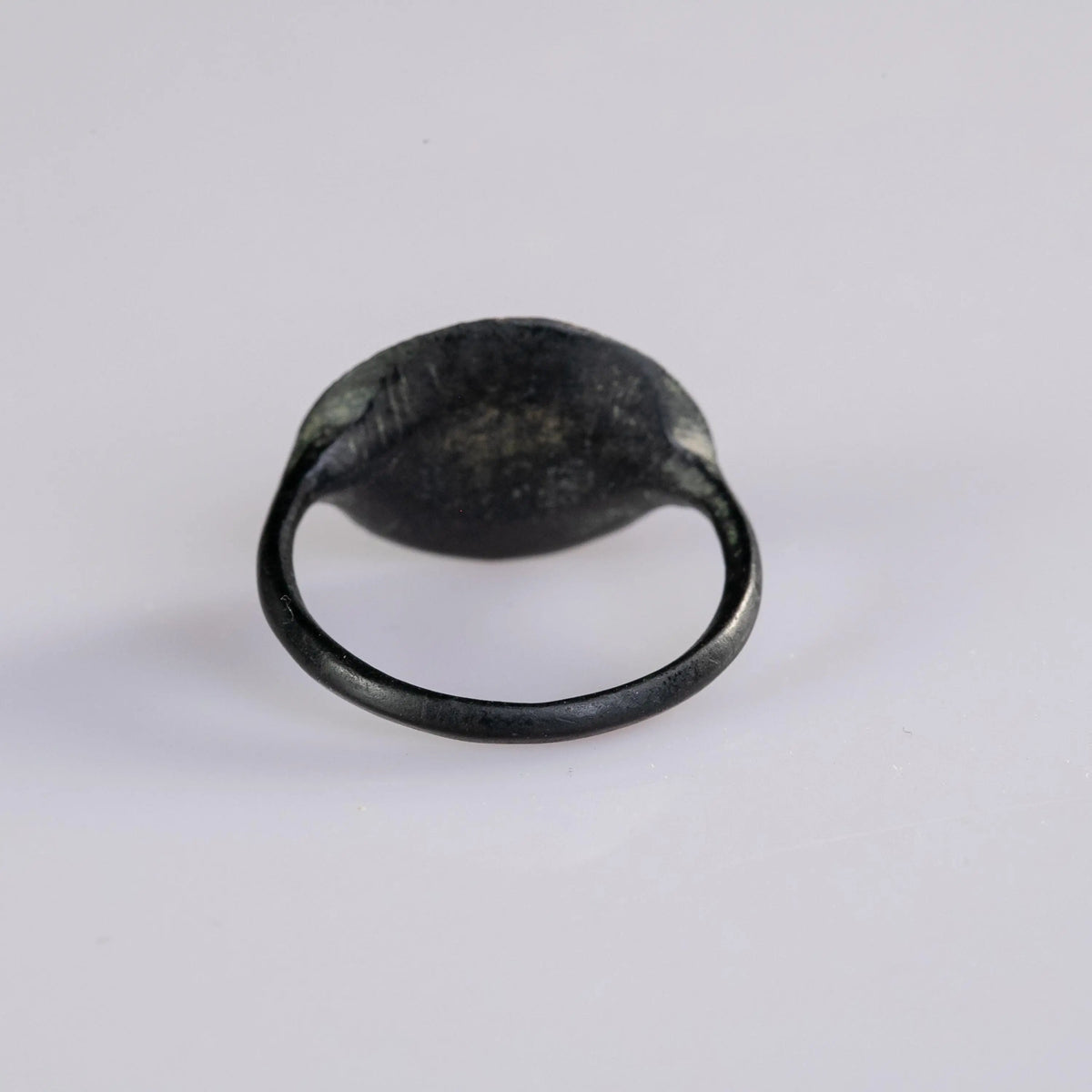 Greek Bronze Ring 'Chimaron' (4th c. BCE) EU 56/US 7.75