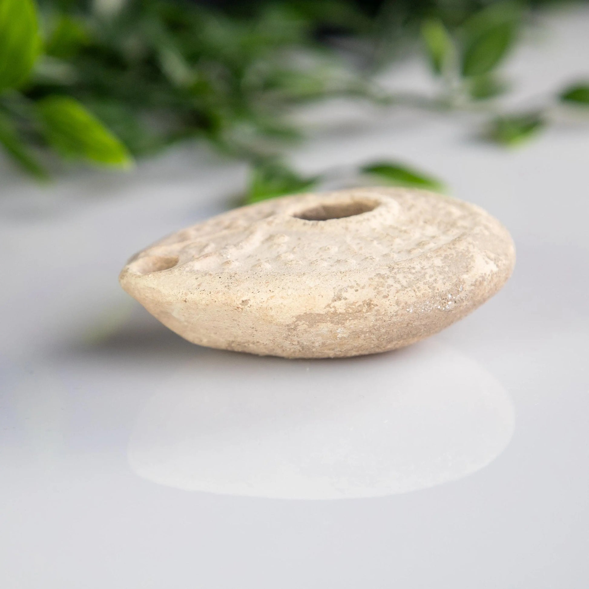 'Ioannes' - Byzantine Terracotta Oil Lamp (6th C. CE) Aurora Antiqua