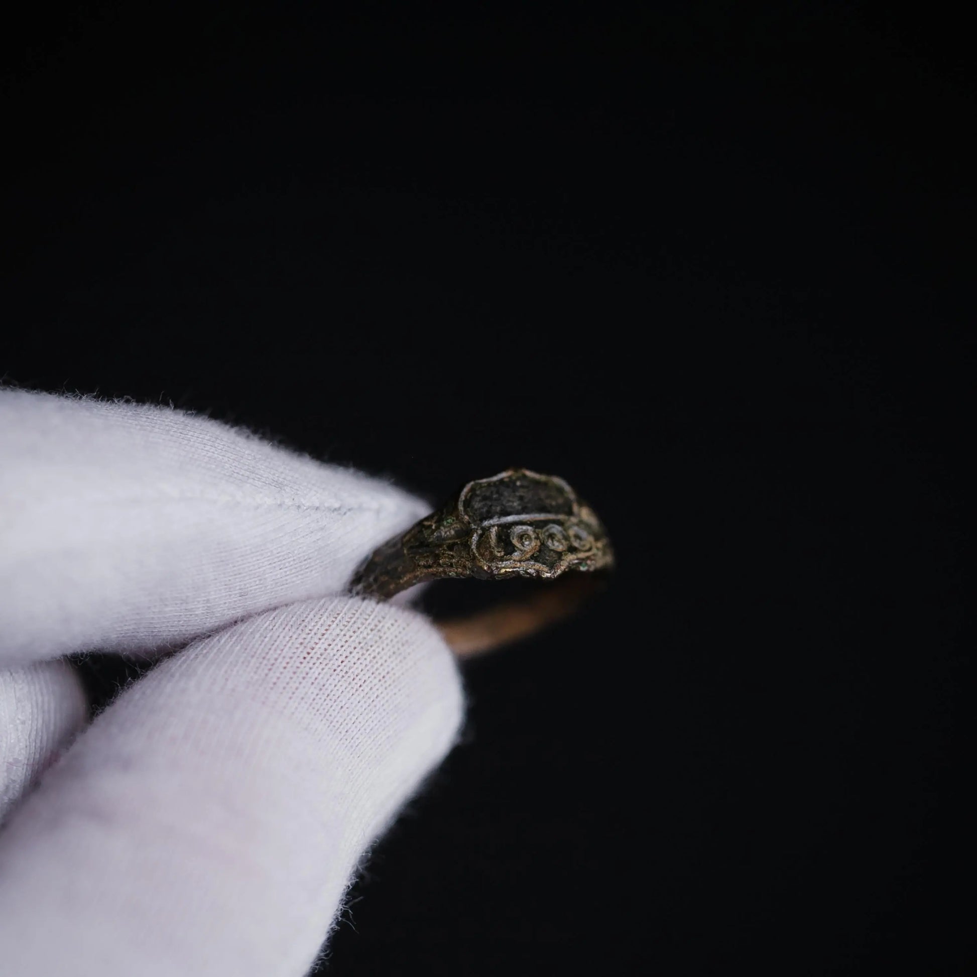 “Albertus” - Post-Medieval Shield Ring  –( 19th C. CE) EU 57 / US 8 Aurora Antiqua