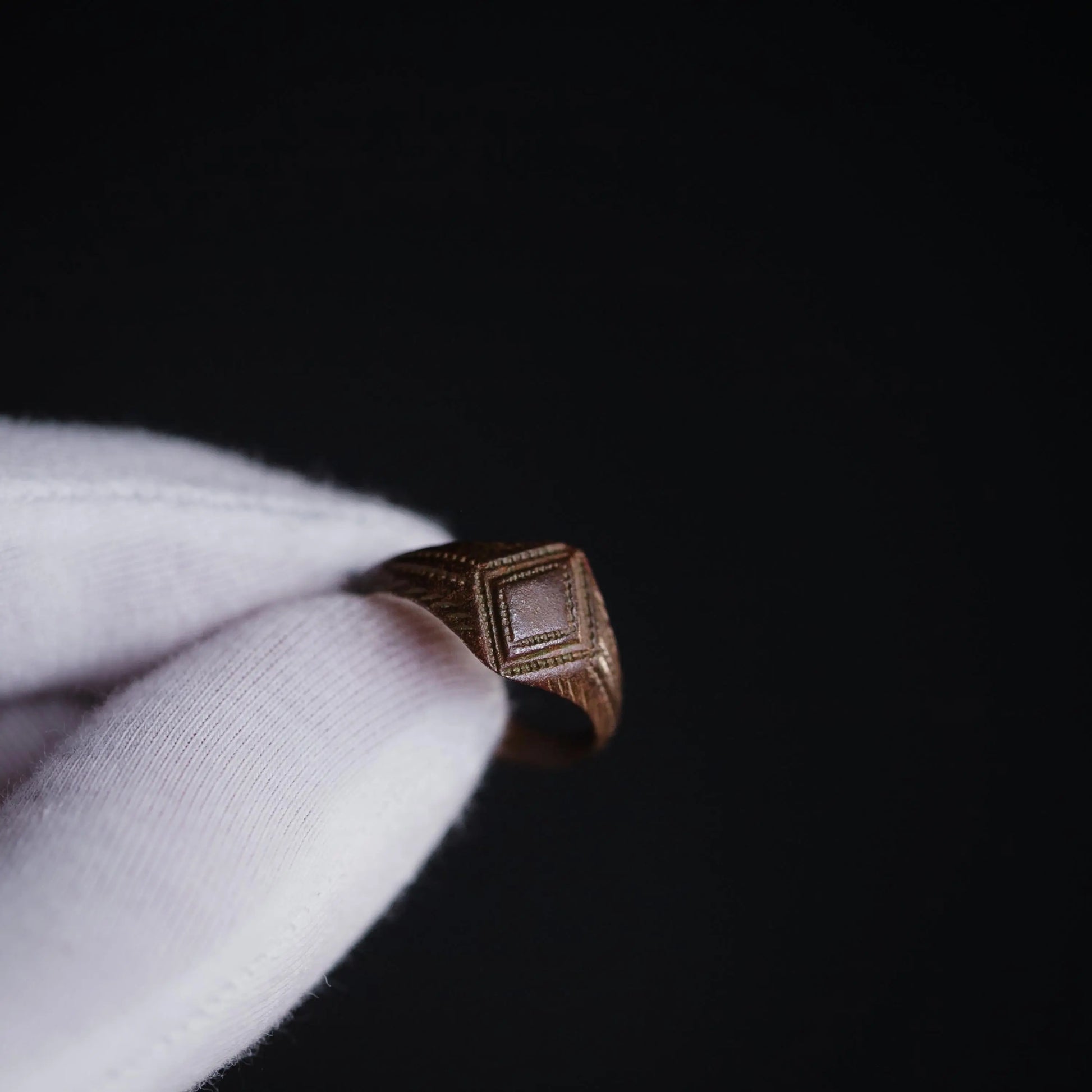 'Octavius' - Post-Medieval Ring with Punchwork (17th–19th C. CE)  EU 60 / US 9.5 Aurora Antiqua