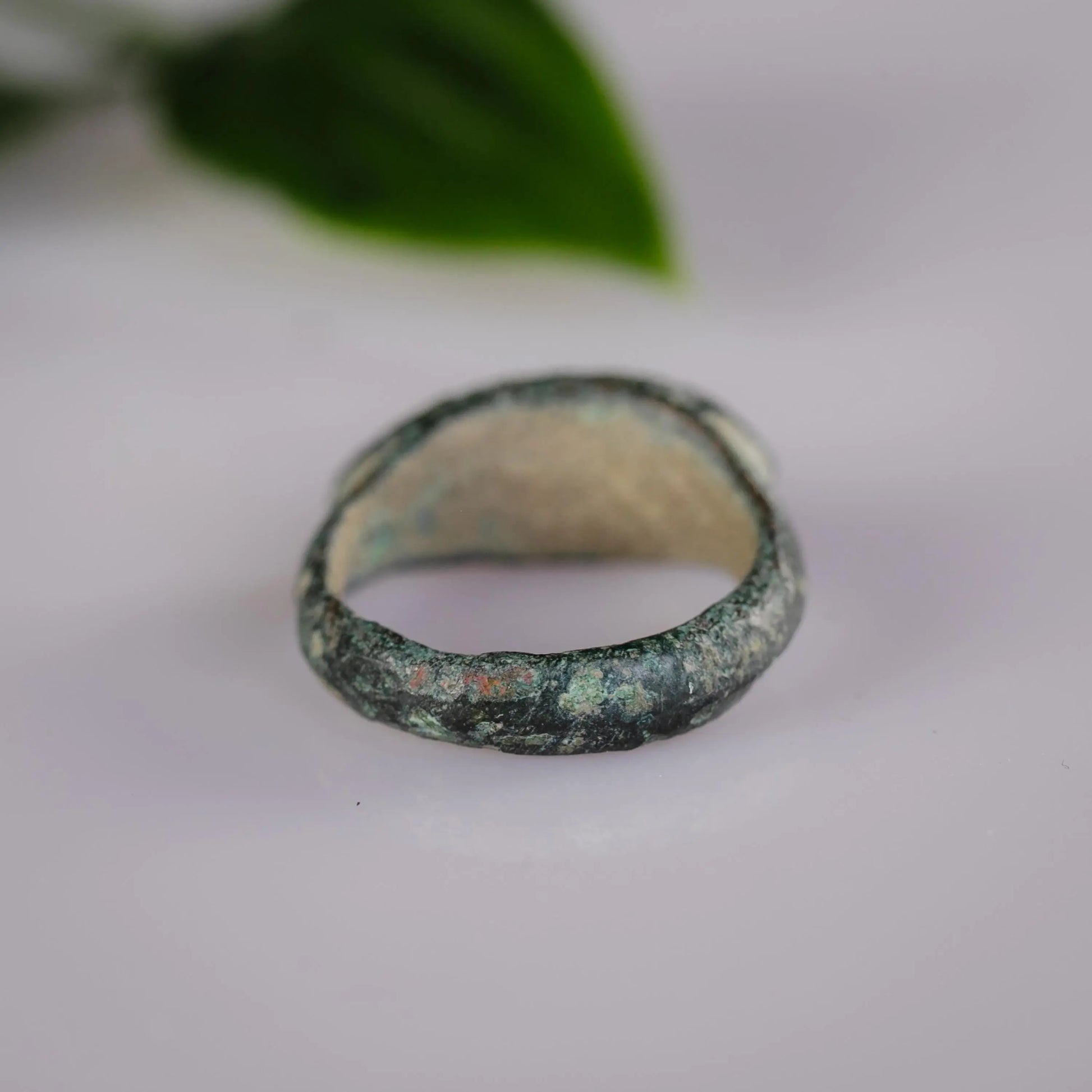 'Valerianus' - Late Roman to Early Medieval Bronze Ring (3rd–7th C. CE)  EU 45 / US 3.25 Aurora Antiqua