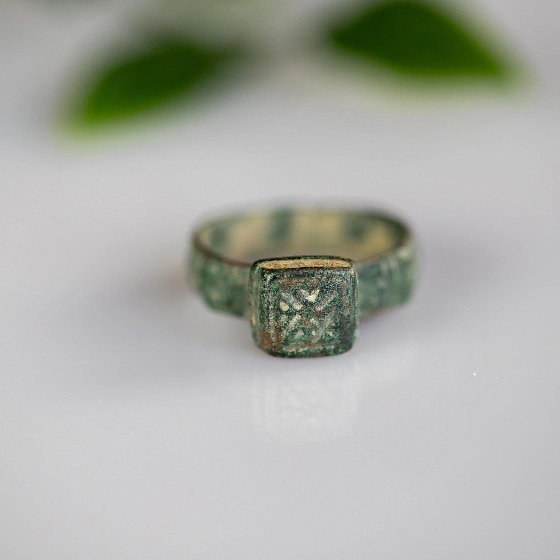 'Maximus' - Late Roman–Medieval Bronze Ring (4th–10th C. CE)  EU 59,5 / US 9 Aurora Antiqua