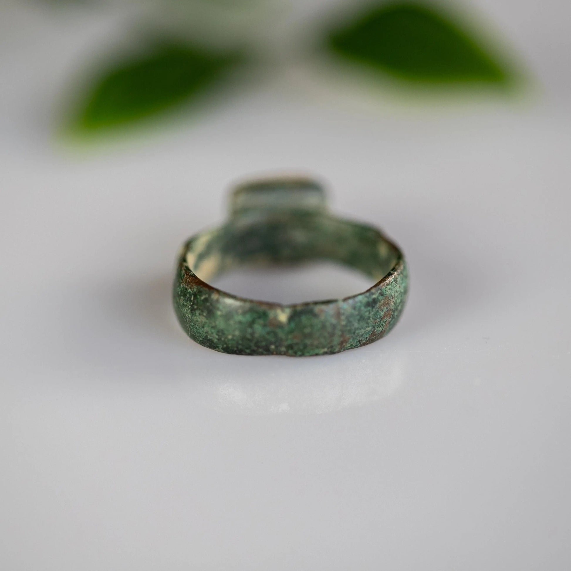 'Maximus' - Late Roman–Medieval Bronze Ring (4th–10th C. CE)  EU 59,5 / US 9 Aurora Antiqua