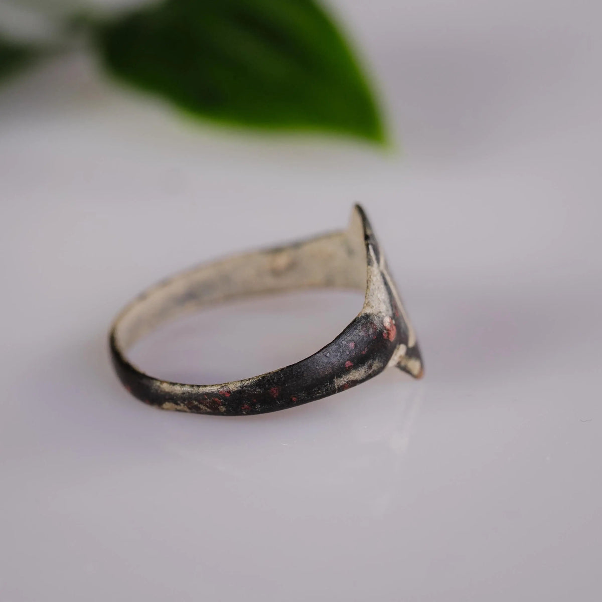 Roman Bronze Ring 'Numerius' (1st-4th c. CE) EU 53/US 6.5