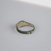 'Celestia' - Late Roman Bronze Ring (4th-6th CE) EU 51 / US 5.25 Aurora Antiqua