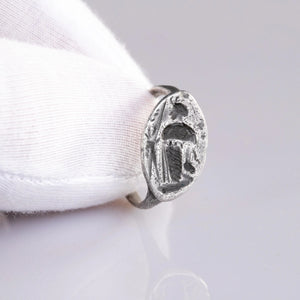 'Diana' - Roman Silver Ring (1st-3rd BCE/CE) EU 54 / US 7 Aurora Antiqua