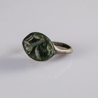 'Iphios' - Greek Bronze Ring (5th C. BCE)  EU 60 / US 9.5 Aurora Antiqua