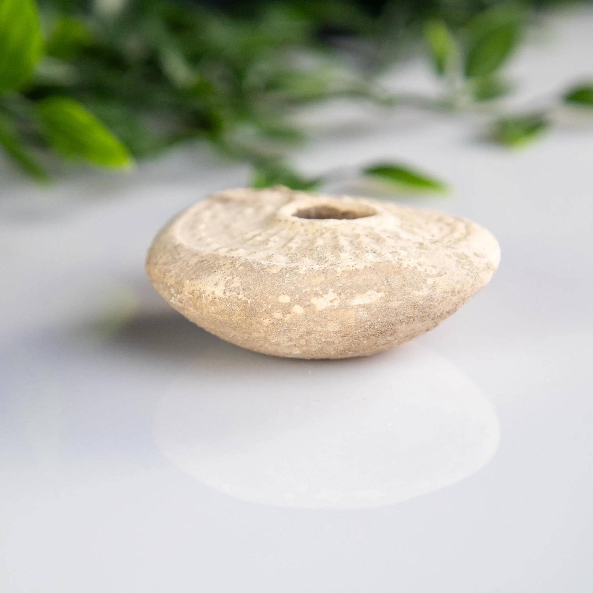 'Ioannes' - Byzantine Terracotta Oil Lamp (6th C. CE) Aurora Antiqua