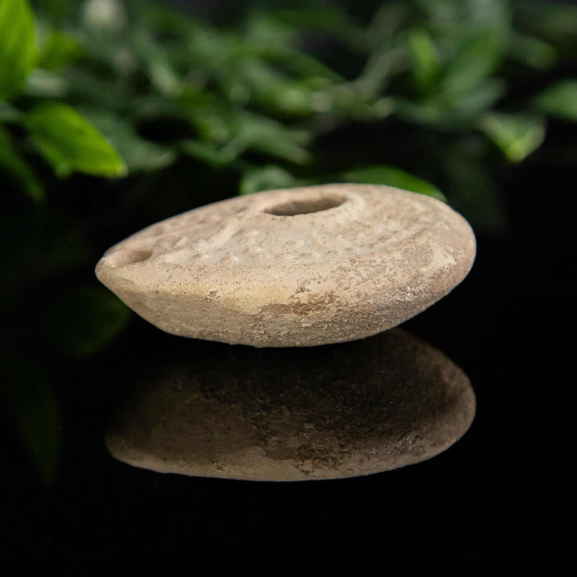 'Ioannes' - Byzantine Terracotta Oil Lamp (6th C. CE) Aurora Antiqua