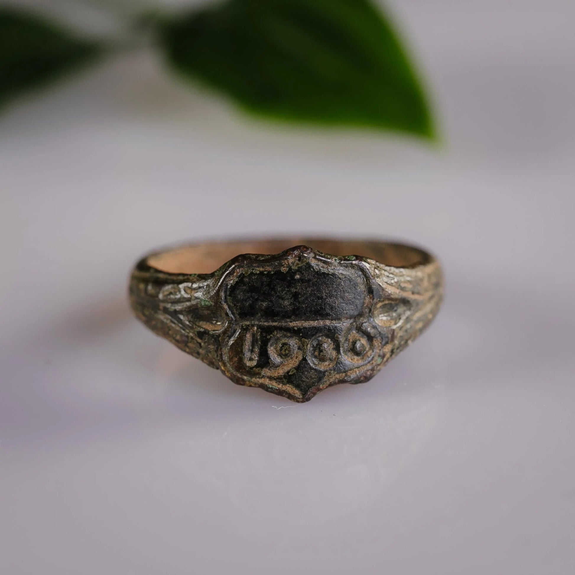 “Albertus” - Post-Medieval Shield Ring  –( 19th C. CE) EU 57 / US 8 Aurora Antiqua