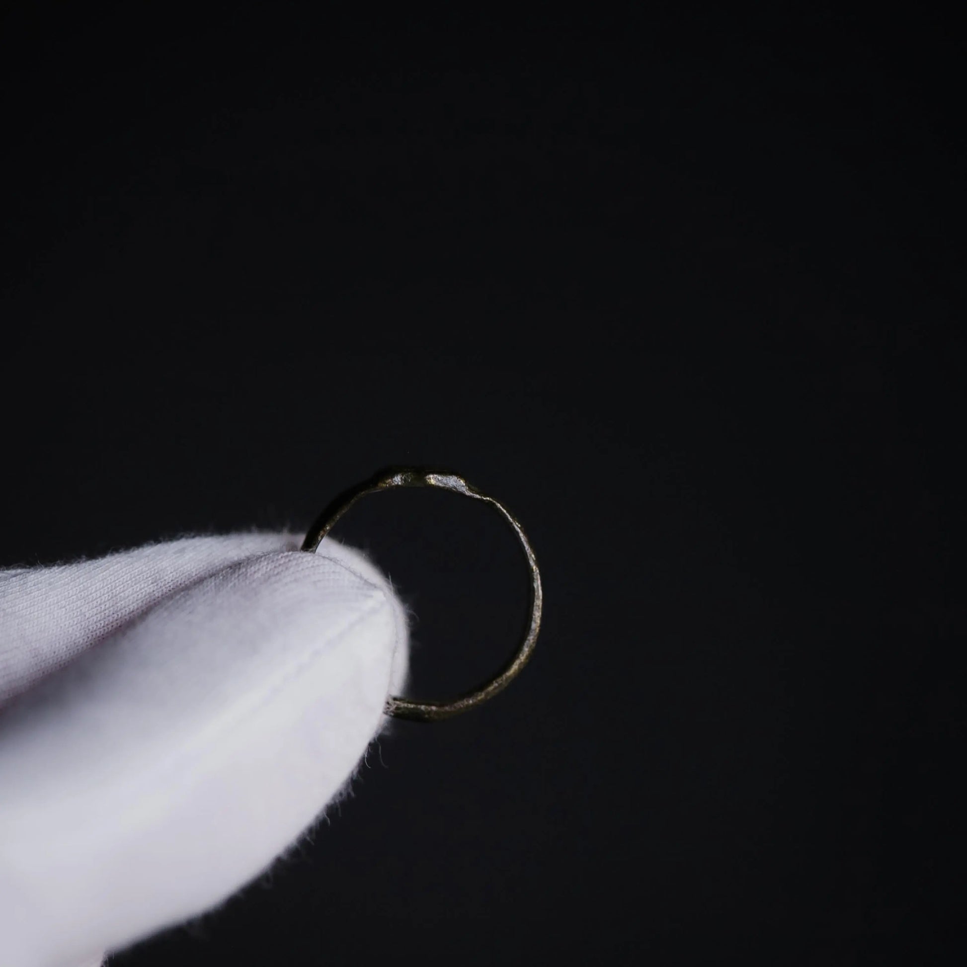 “Fleuris” - Heraldic Base Metal Ring (17th-19th C. CE)  EU 64 / US 10.5 Aurora Antiqua