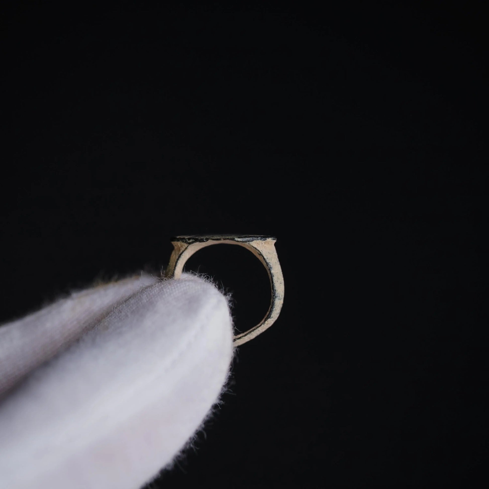 'Transitus' - Roman to Early Medieval Bronze Ring (2nd–7th CE) EU 46 / US 4 Aurora Antiqua