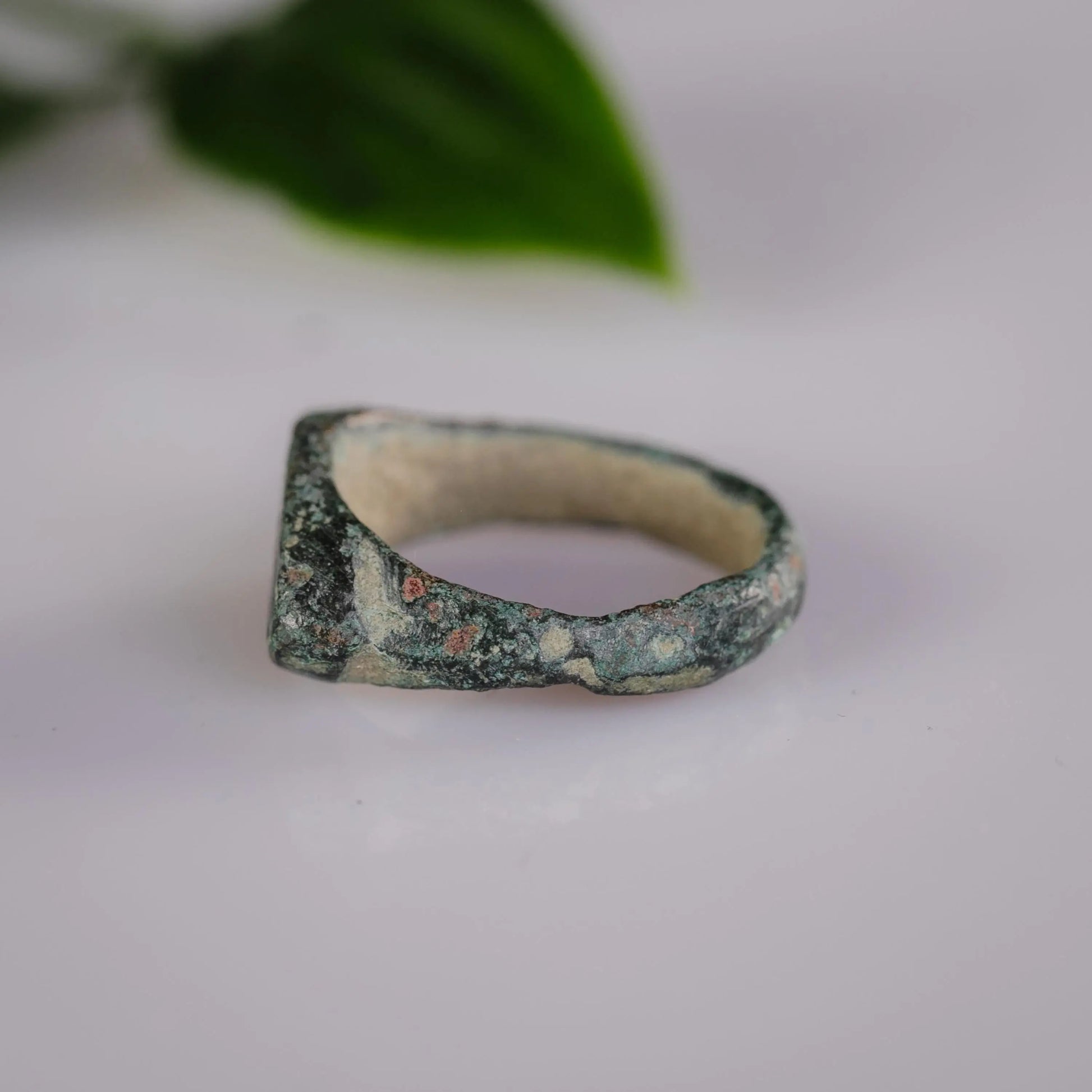 'Valerianus' - Late Roman to Early Medieval Bronze Ring (3rd–7th C. CE)  EU 45 / US 3.25 Aurora Antiqua