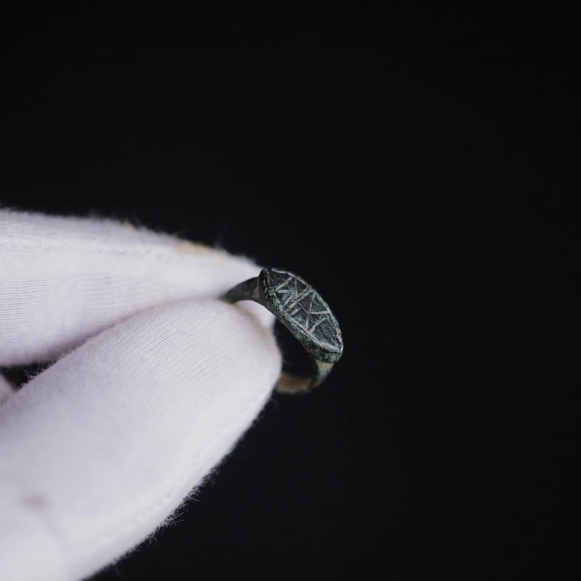 'Valerianus' - Late Roman to Early Medieval Bronze Ring (3rd–7th C. CE)  EU 45 / US 3.25 Aurora Antiqua