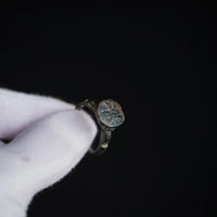 'Transitus' - Late Roman to Early Medieval Bronze Ring (4th–8th C. CE)  EU 59 / US 8.5 Aurora Antiqua