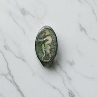 ‘Sylvanus’ – Roman Bronze Ring with Engraved Faun (1st–3rd Century AD) EU 50.5 / US 5.5 Aurora Antiqua